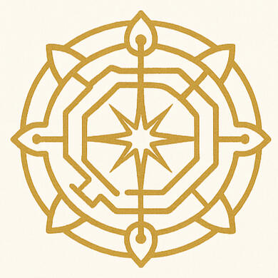 Lumen (光 / guāng) – Light, illumination, truth | Code (密碼 / mìmǎ) – System, divine formula, decoding | Studio (書房 / shūfáng) – Designing lives